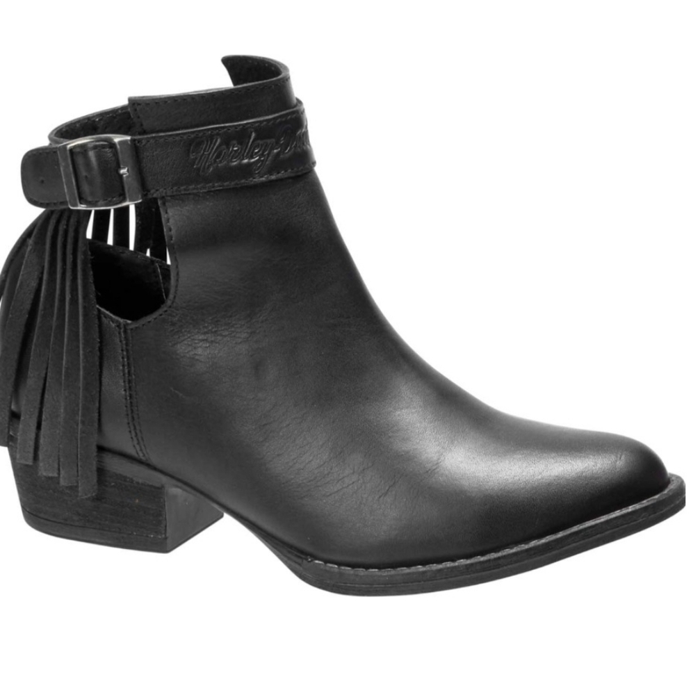 New Harley-Davidson Amory Leather Casual Ankle Boot Size 9